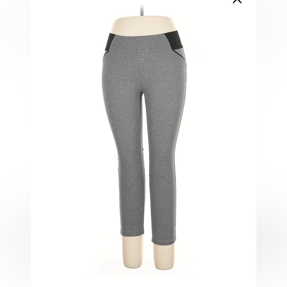 Ci Sono Gray and Black Women's Leggings